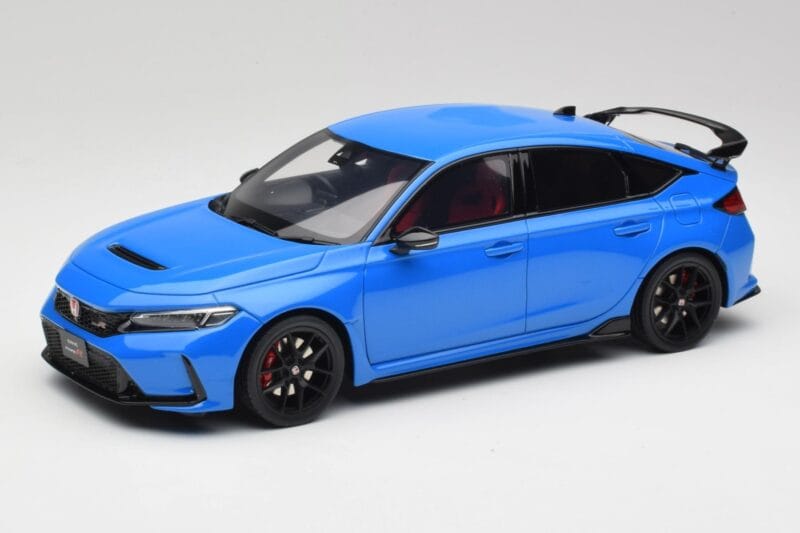 Honda Civic FK8 Type R Boost Zils Pērļu Otto 1:18 OT1093 Sveķi