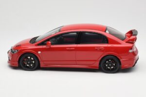 Honda Civic Mugen RR FD2 Sarkans Otto 1:18 OT1019 Sveķi — attēls 3 no 6