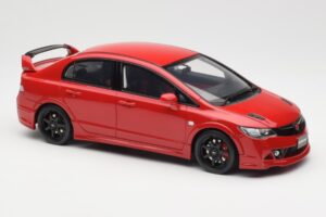 Honda Civic Mugen RR FD2 Sarkans Otto 1:18 OT1019 Sveķi — attēls 4 no 6
