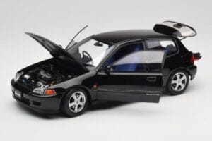 Honda Civic SiR II EG6 VTEC Melns LCD 1:18 LCD18018-BL Metāls — attēls 2 no 9