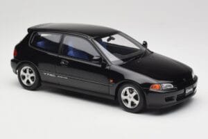 Honda Civic SiR II EG6 VTEC Melns LCD 1:18 LCD18018-BL Metāls — attēls 6 no 9