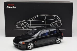 Honda Civic SiR II EG6 VTEC Melns LCD 1:18 LCD18018-BL Metāls — attēls 9 no 9