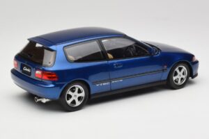 Honda Civic SiR II EG6 VTEC Zils LCD 1:18 LCD18018-BU Metāls — attēls 3 no 9