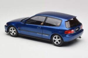 Honda Civic SiR II EG6 VTEC Zils LCD 1:18 LCD18018-BU Metāls — attēls 7 no 9