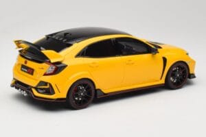 Honda Civic Type R FK8 Euro Spec Dzeltens Otto 1:18 OT1111 Sveķi — attēls 2 no 6
