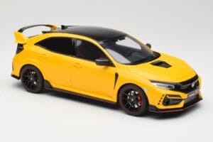 Honda Civic Type R FK8 Euro Spec Dzeltens Otto 1:18 OT1111 Sveķi — attēls 4 no 6