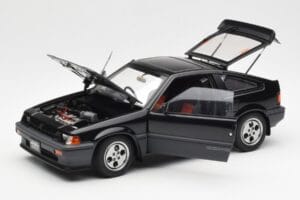 Honda CR-X Si Ballade Sport Melns AUTOart 1:18 73261 Metāls — attēls 2 no 8