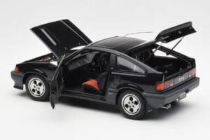 Honda CR-X Si Ballade Sport Melns AUTOart 1:18 73261 Metāls — attēls 5 no 8