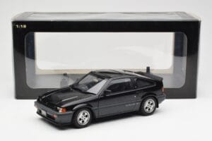 Honda CR-X Si Ballade Sport Melns AUTOart 1:18 73261 Metāls — attēls 8 no 8