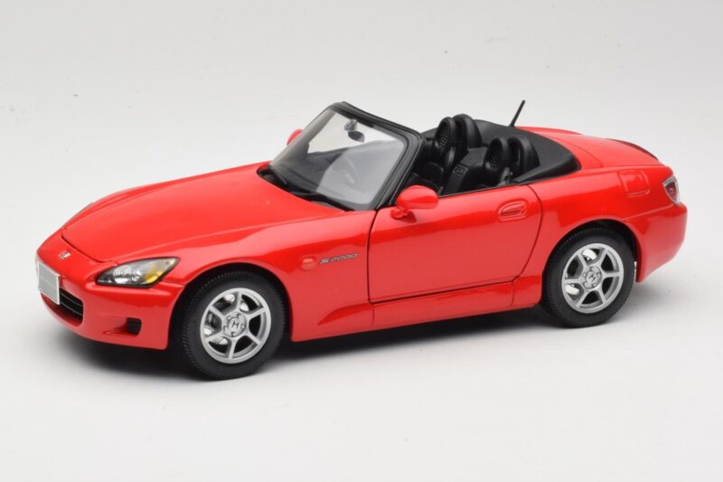 Honda S2000 AP1 Sarkans Maisto 1:18 50350 Metāls