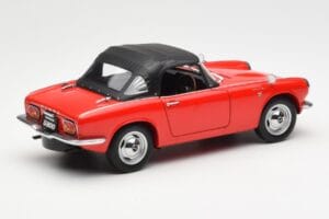 Honda S800 Roadster Sarkans AUTOart 1:18 73276 Metāls — attēls 3 no 8