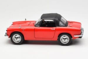 Honda S800 Roadster Sarkans AUTOart 1:18 73276 Metāls — attēls 4 no 8