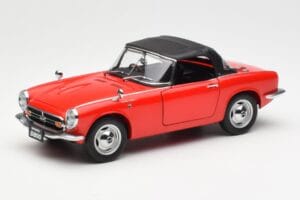 Honda S800 Roadster Sarkans AUTOart 1:18 73276 Metāls