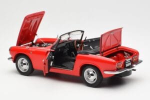 Honda S800 Roadster Sarkans AUTOart 1:18 73276 Metāls — attēls 5 no 8