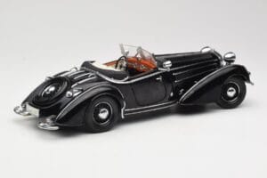 Horch 855 Roadster Melns Sun Star 1:18 2401 Metāls — attēls 3 no 8