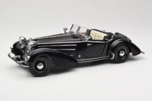 Horch 855 Roadster Melns Sun Star 1:18 2401 Metāls