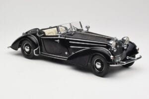 Horch 855 Roadster Melns Sun Star 1:18 2401 Metāls — attēls 6 no 8