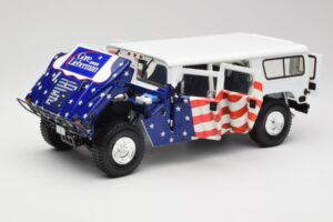 Hummer H1 AM General Gore-Lieberman Humvee America Exoto 1:18 1807 Metāls — attēls 2 no 8