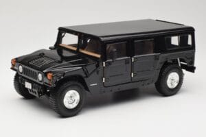 Hummer H1 Hard Top Melns Exoto 1:18 01803 Metāls