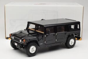Hummer H1 Hard Top Melns Exoto 1:18 01803 Metāls — attēls 8 no 8