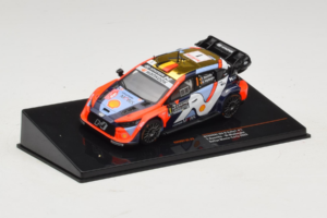 Hyundai i20 N Rally1 #1 T. Neuville / M. Wydaeghe Rally Monte Carlo 2025 IXO 1:43 RAM973C Metāls — attēls 2 no 4