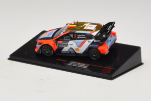 Hyundai i20 N Rally1 #1 T. Neuville / M. Wydaeghe Rally Monte Carlo 2025 IXO 1:43 RAM973C Metāls — attēls 3 no 4