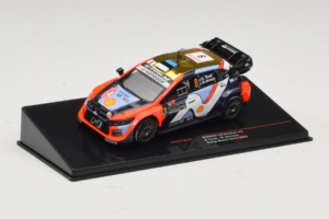 Hyundai i20 N Rally1 #8 O. Tanak / M. Jarveoja Rally Monte Carlo 2025 IXO 1:43 RAM973B Metāls — attēls 2 no 5