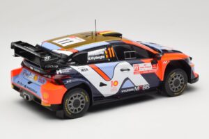 Hyundai i20 N Rally1 #11 Hyundai Shell Mobis WRT T. Neuville / M. Wydaeghe Rally Poland 2024 IXO 1:18 18RMC214 Metāls — attēls 2 no 6
