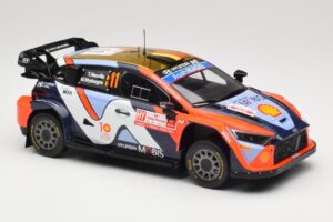 Hyundai i20 N Rally1 #11 Hyundai Shell Mobis WRT T. Neuville / M. Wydaeghe Rally Poland 2024 IXO 1:18 18RMC214 Metāls — attēls 3 no 6