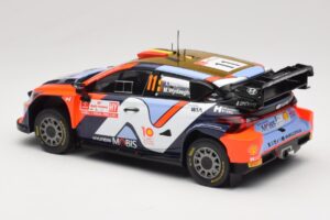 Hyundai i20 N Rally1 #11 Hyundai Shell Mobis WRT T. Neuville / M. Wydaeghe Rally Poland 2024 IXO 1:18 18RMC214 Metāls — attēls 4 no 6