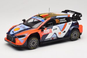Hyundai i20 N Rally1 #11 Hyundai Shell Mobis WRT T. Neuville / M. Wydaeghe Rally Poland 2024 IXO 1:18 18RMC214 Metāls