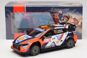 Hyundai i20 N Rally1 #11 Hyundai Shell Mobis WRT T. Neuville / M. Wydaeghe Rally Poland 2024 IXO 1:18 18RMC214 Metāls — attēls 6 no 6