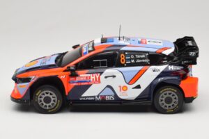 Hyundai i20 N Rally1 #8 Hyundai Shell Mobis WRT O. Tanak / M. Jarveoja Rally Chile 2024 IXO 1:18 18RMC223 Metāls — attēls 3 no 6