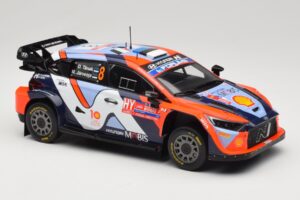 Hyundai i20 N Rally1 #8 Hyundai Shell Mobis WRT O. Tanak / M. Jarveoja Rally Chile 2024 IXO 1:18 18RMC223 Metāls — attēls 4 no 6