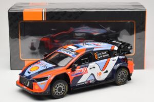 Hyundai i20 N Rally1 #8 Hyundai Shell Mobis WRT O. Tanak / M. Jarveoja Rally Chile 2024 IXO 1:18 18RMC223 Metāls — attēls 6 no 6