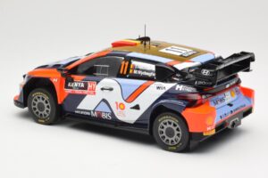 Hyundai i20 N Rally1 WRC Hybrid #11 T. Neuville / M. Wydaeghe Safari Rally Kenya 2024 IXO 1:18 18RMC208 Metāls — attēls 5 no 6