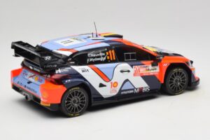 Hyundai i20 N Rally1 #11 T. Neuville / M. Wydaeghe Rally Japan WRC World Champion 2024 IXO 1:18 18RMC228 Metāls — attēls 2 no 6