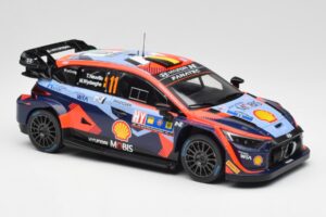 Hyundai i20 N Rally1 WRC #11 T. Neuville / M. Wydaeghe Central European Rally Winner 2023 IXO 1:18 18RMC193 Metāls — attēls 4 no 6