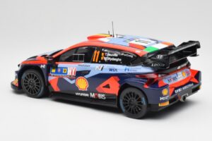Hyundai i20 N Rally1 WRC #11 T. Neuville / M. Wydaeghe Central European Rally Winner 2023 IXO 1:18 18RMC193 Metāls — attēls 5 no 6