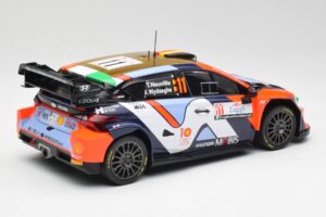 Hyundai i20 N Rally1 #11 T. Neuville / M. Wydaeghe Rally Croatia 2024 IXO 1:18 18RMC203 Metāls — attēls 2 no 6