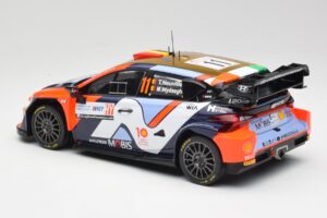 Hyundai i20 N Rally1 #11 T. Neuville / M. Wydaeghe Rally Croatia 2024 IXO 1:18 18RMC203 Metāls — attēls 5 no 6