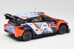 Hyundai i20 N Rally1 #11 T. Neuville / M. Wydaeghe Rally Sweden 2024 IXO 1:18 18RMC201 Metāls — attēls 2 no 6