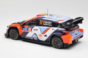 Hyundai i20 N Rally1 #11 T. Neuville / M. Wydaeghe Rally Sweden 2024 IXO 1:18 18RMC201 Metāls — attēls 5 no 6