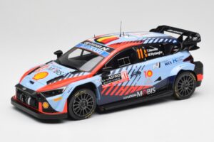Hyundai i20 N Rally1 WRC #11 T. Neuville / M. Wydaeghe Rally Monte Carlo Winner 2024 IXO 1:18 18RMC194 Metāls