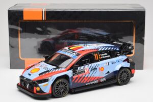 Hyundai i20 N Rally1 WRC #11 T. Neuville / M. Wydaeghe Rally Monte Carlo Winner 2024 IXO 1:18 18RMC194 Metāls — attēls 6 no 6