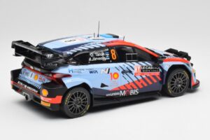 Hyundai i20 N Rally1 WRC #8 O. Tänak / M. Järveoja Rally Monte Carlo Night Version 2024 IXO 1:18 18RMC195 Metāls — attēls 2 no 6