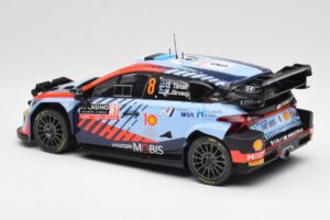Hyundai i20 N Rally1 WRC #8 O. Tänak / M. Järveoja Rally Monte Carlo Night Version 2024 IXO 1:18 18RMC195 Metāls — attēls 5 no 6