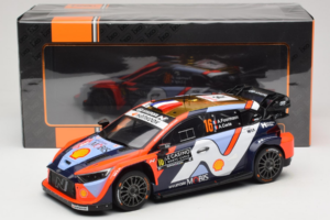 Hyundai i20 N WRC #16 A. Fourmaux / A. Coria Rally Monte Carlo 2025 IXO 1:18 18RMC230A Metāls — attēls 6 no 6