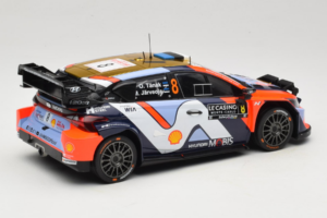 Hyundai i20 N WRC #16 A. Fourmaux / A. Coria Rally Monte Carlo Night Version 2025 IXO 1:18 18RMC230B Metāls — attēls 2 no 6