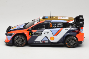 Hyundai i20 N WRC #16 A. Fourmaux / A. Coria Rally Monte Carlo Night Version 2025 IXO 1:18 18RMC230B Metāls — attēls 3 no 6